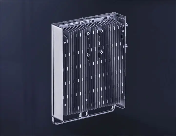 Lamellar heat sink for 5G – Heat sink